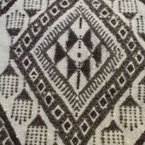 Carpet kilim white and grey corridor 308-95cm