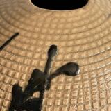 Vase boule en grès, années 80