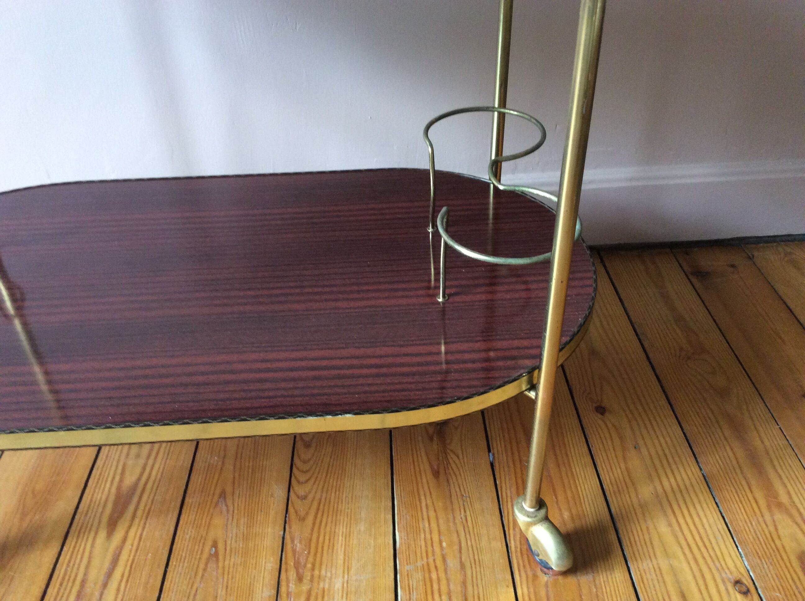Vintage serving table