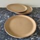 Sarreguemines stoneware dessert plates