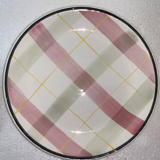 Set 5 flat plates Marellle Digoin