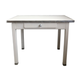 1950 wooden and zinc kitchen table