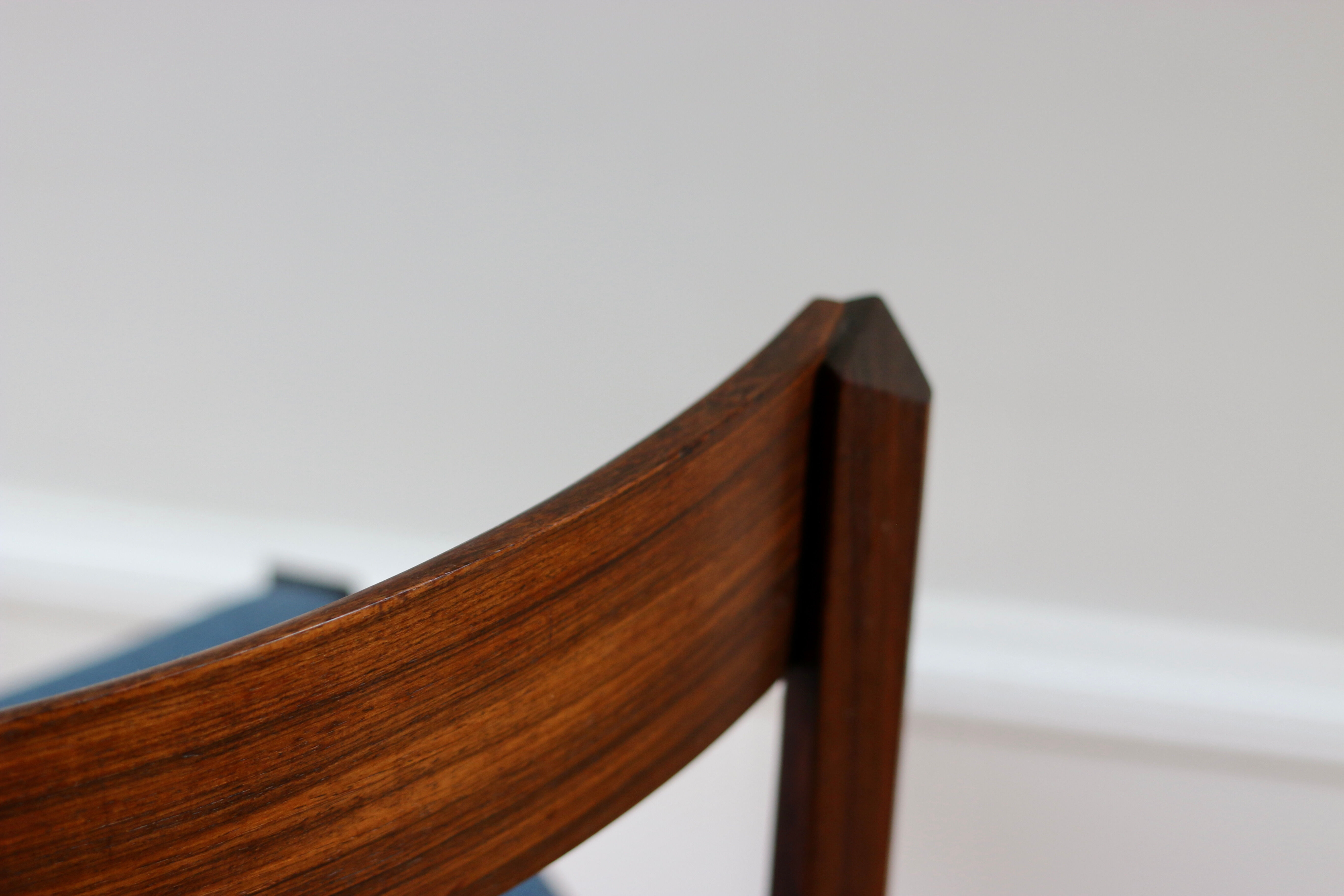 Series of 6 Scandinavian rosewood Gessef chairs