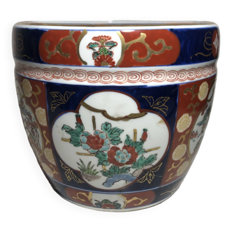 Cache pot imari Japon