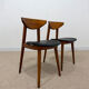 Pair of Fontania chairs attributed to Baumann – 1960s