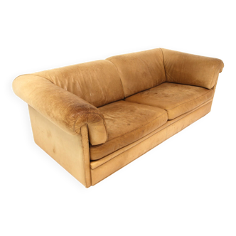 Scandinavian leather sofa "Reton", DUX, Sweden, 1960