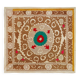 Vintage Turkish hand-knotted rug 118x128 cm