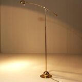 Brass Floor Lamp from Massive, Belgium, 1980s