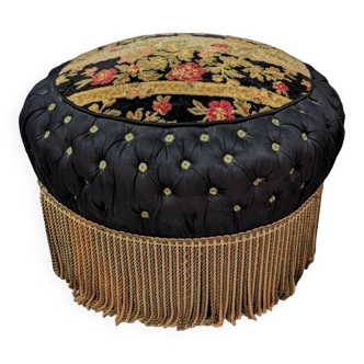 Pouf De Salon Rond Napoléon III