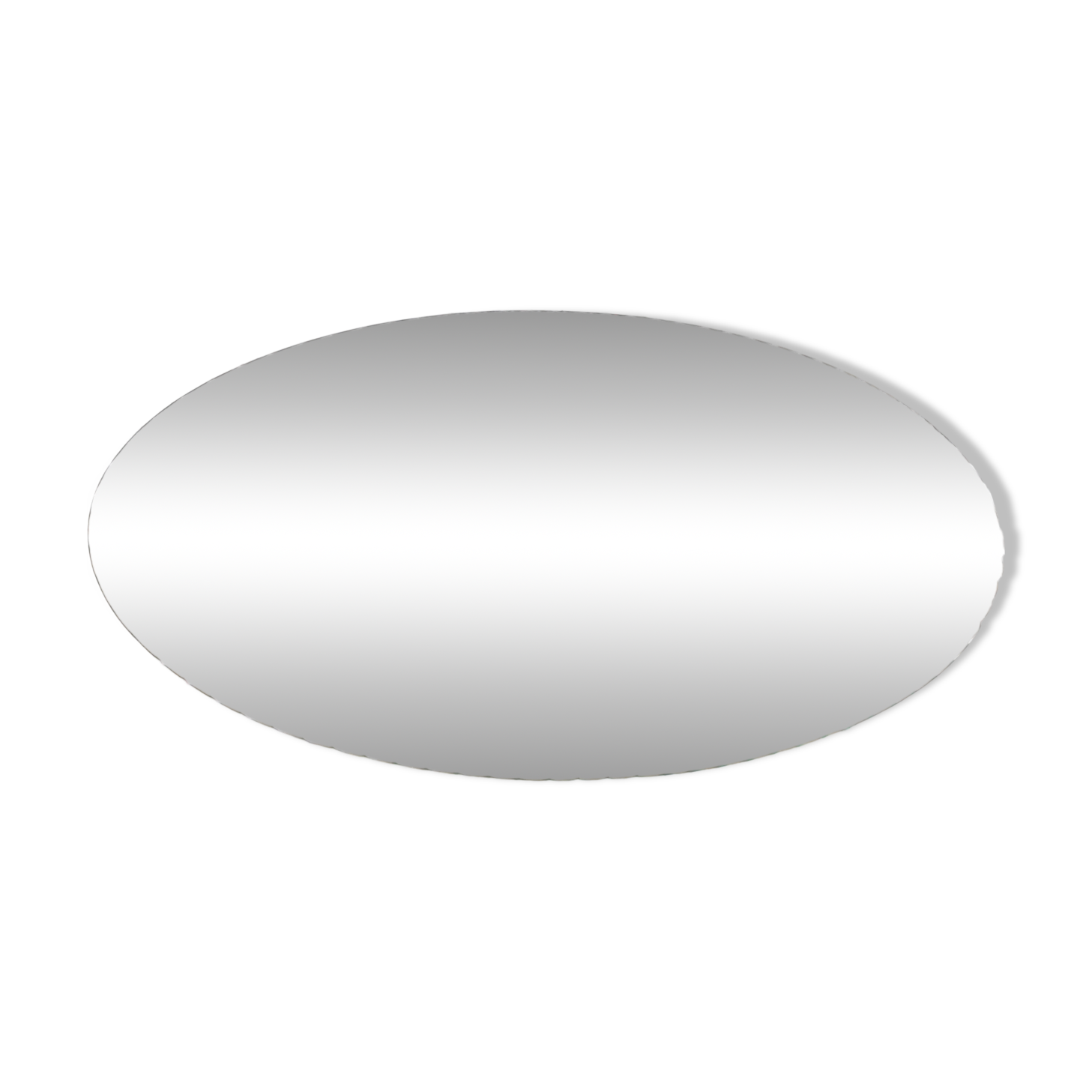 Beveled mirror to place 50x25cm