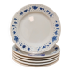 Set of dessert plates