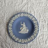 Service thé Wedgwood en biscuit bleu et blanc