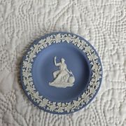 Service thé Wedgwood en biscuit bleu et blanc