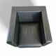 4 x Black Leather Poltrona Frau Moji Armchairs / sofa by Shigeru Uchida