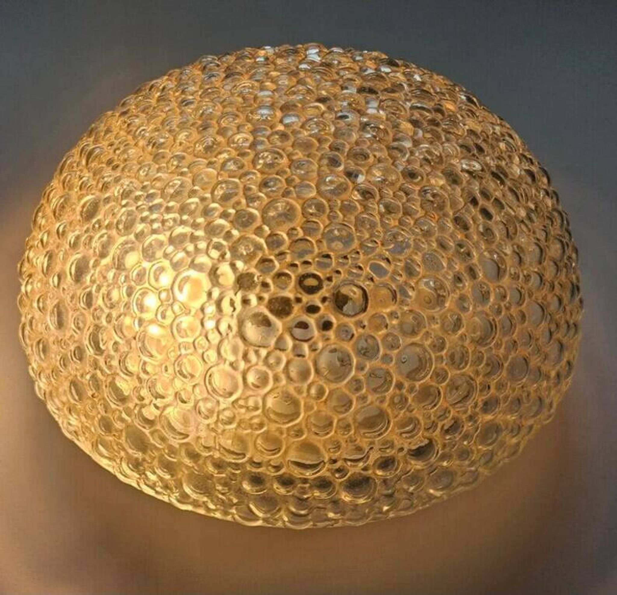 Rare plafonnier à bulles Limburg, Allemagne, années 1970