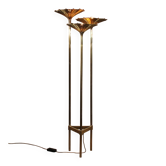 Brass ‚Papyrus‘ Floor Lamp by Nucci Valsecchi | Italy 1970s