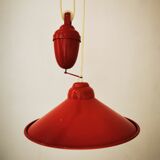 Hanging lamp with weight