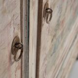 Ancien buffet en bois blanc (vers 1870)