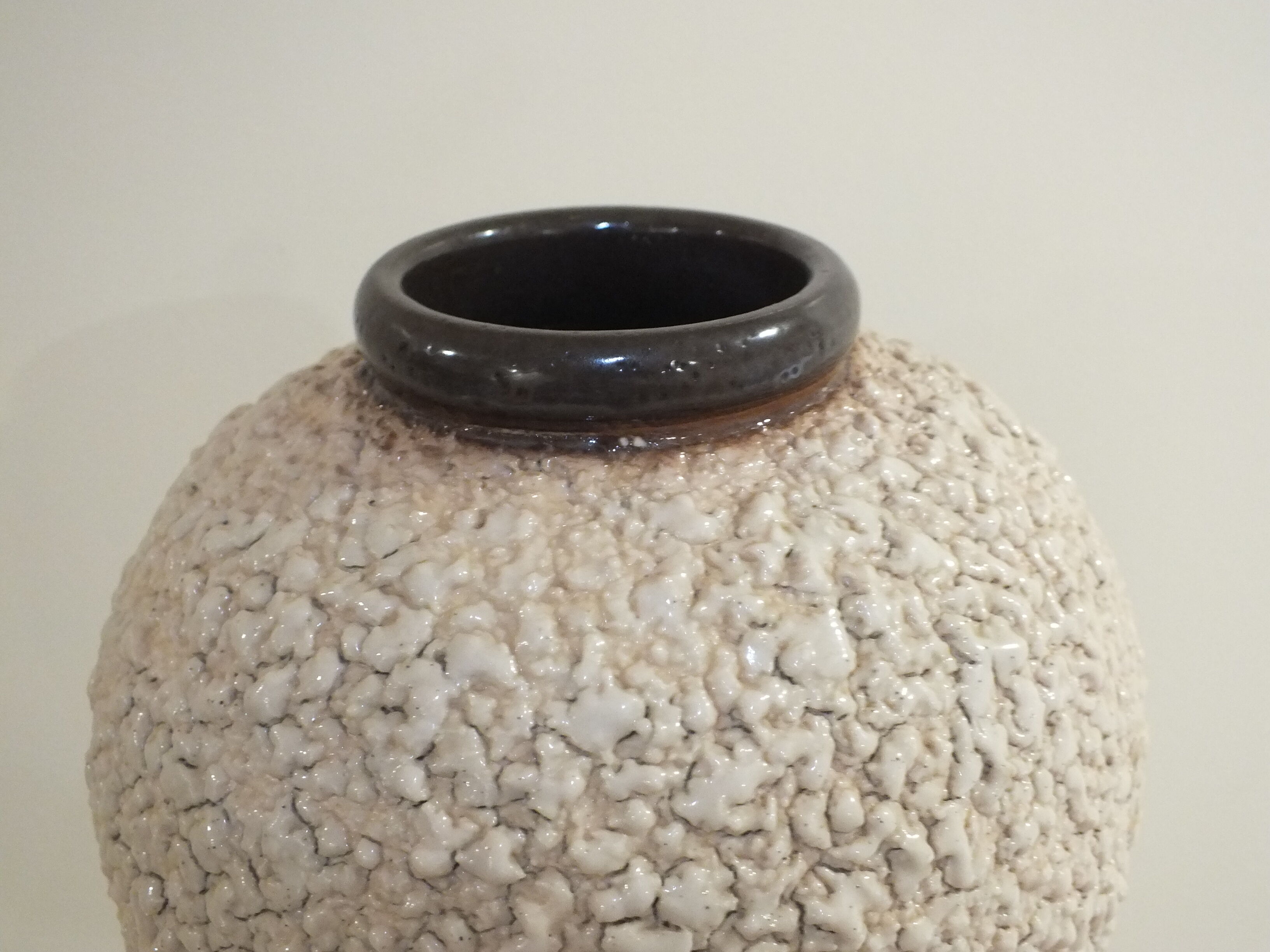 Art Deco vase in enamels tense in the taste of Odyv