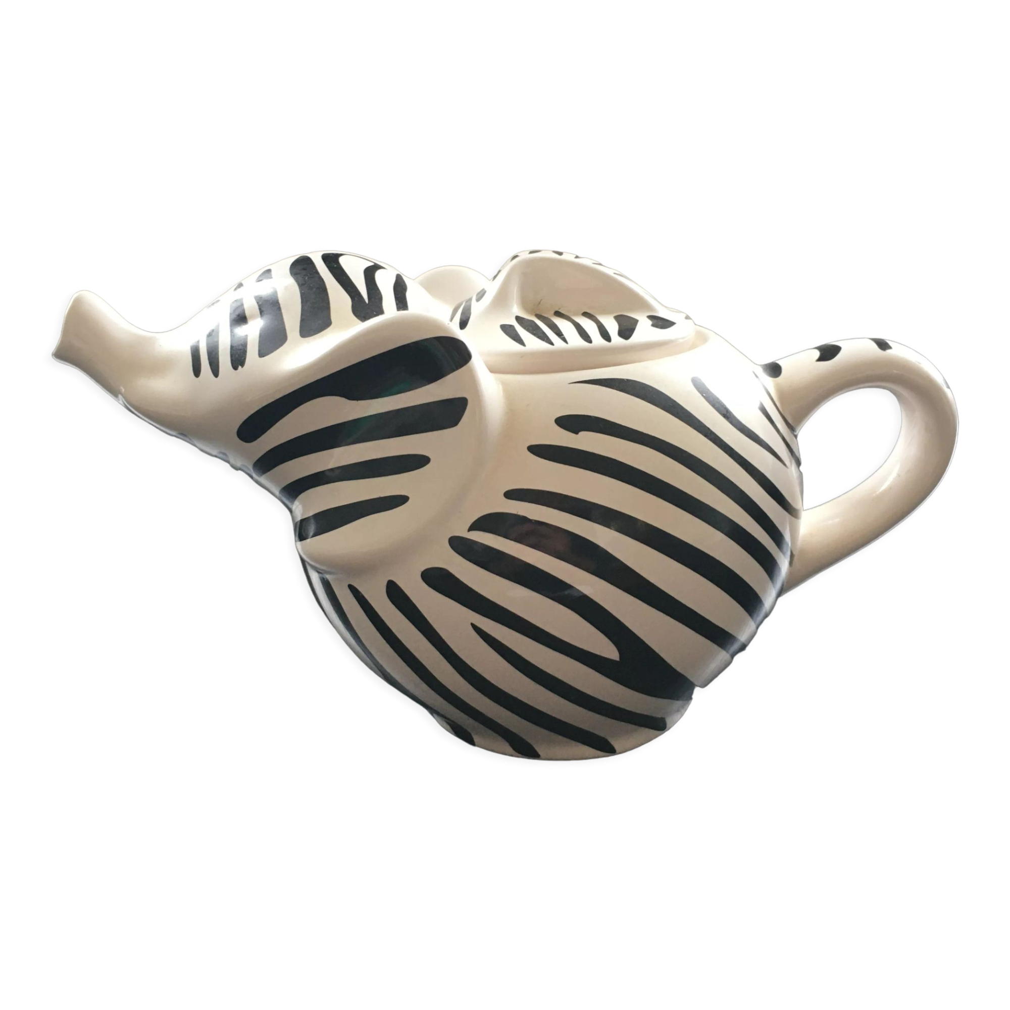 Théière éléphant zèbre
