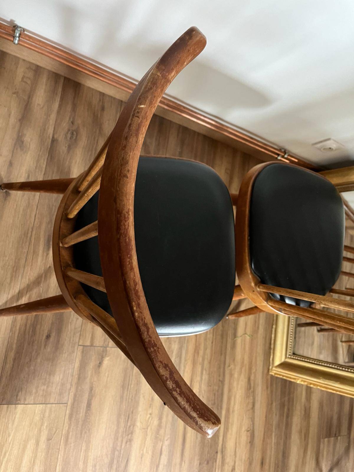 Set of 4 BAUMANN model 740 chairs