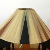 Vintage wooden lamp 50s