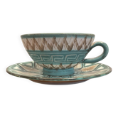 Cup and saucer Robert Picault