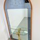 Vintage Floor Mirror with Console Table from Cristal Art, Italy, 1960s