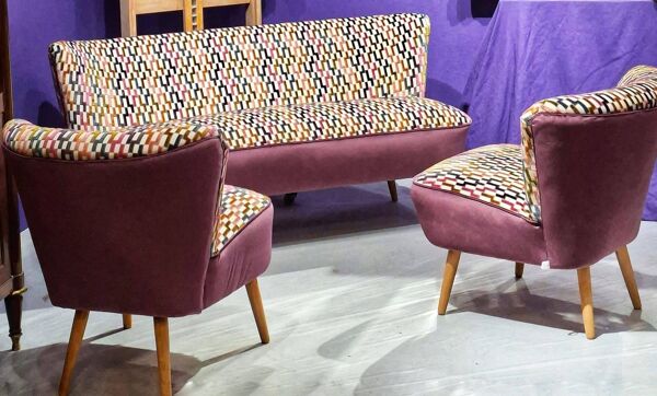 Salon cocktail année 50