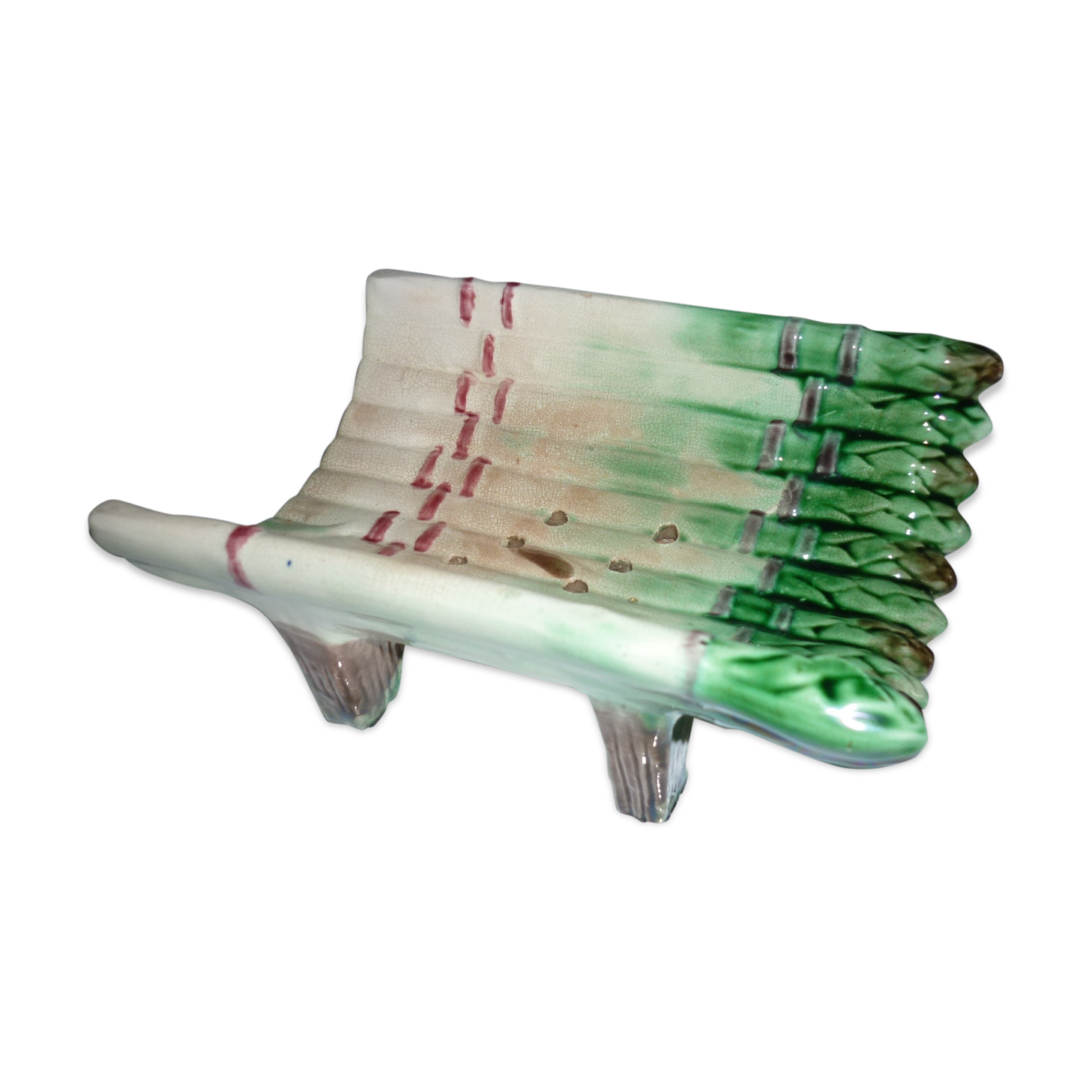 Ceramic asparagus dish