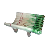 Ceramic asparagus dish