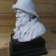 Carved bust Fisherman