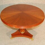Table Pedestal table 1940 Dlg André Arbus Feet claws In Bronze