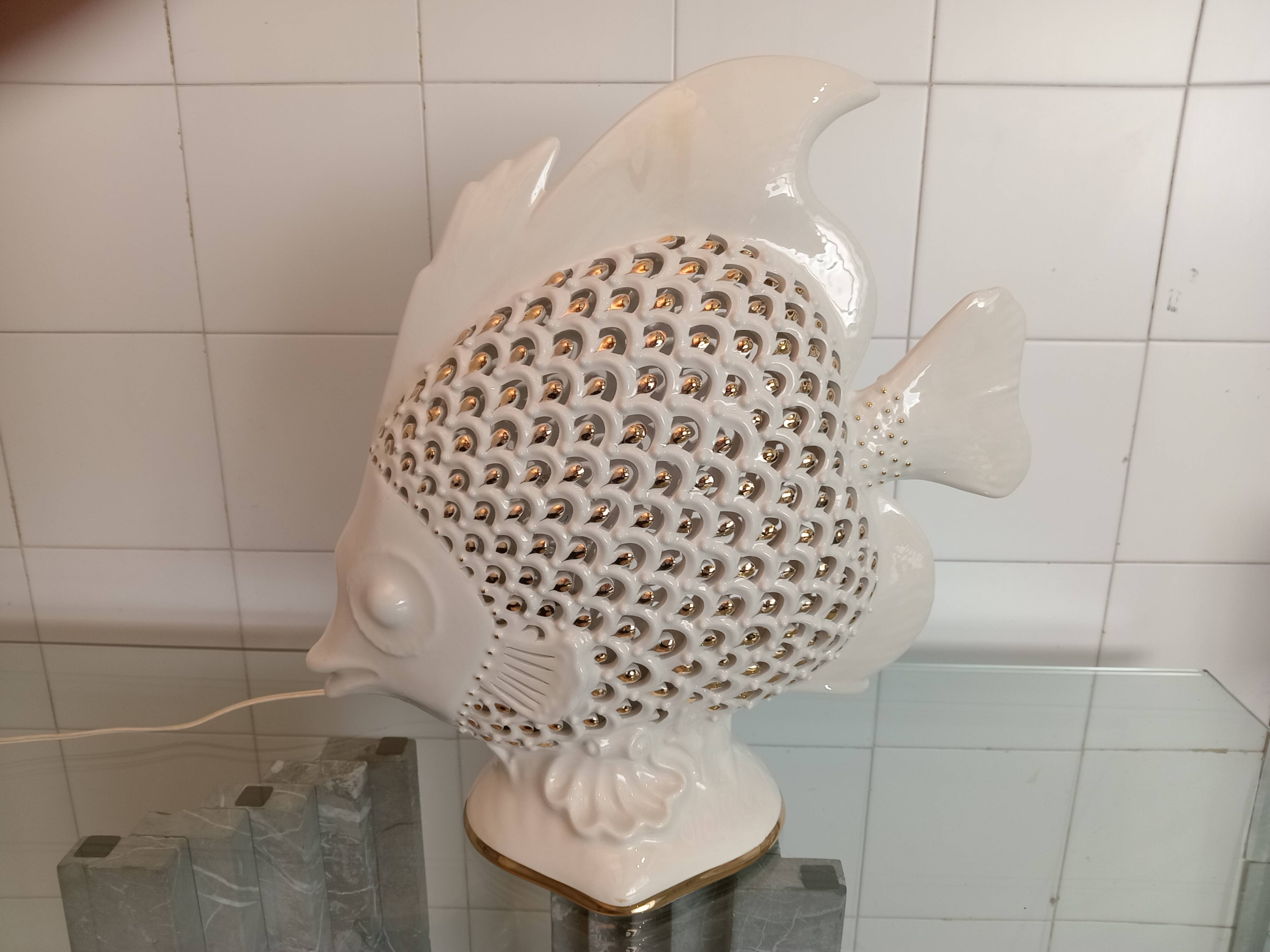 Lampada "pesce" G.E.S Sesto Fiorentino