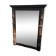 Rustic and Gothic beveled mirror