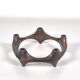Bronze Brutalist Candle Holder