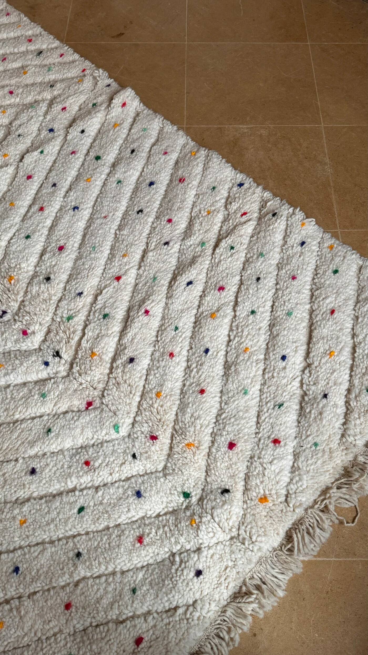 Beni Ouarain Berber rug 260 x 147 cm "Aya"