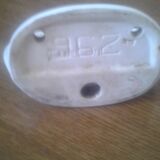 Ceramic soap holder and earthenware