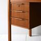 Vintage Scandinavian Teak Desk, 1960s