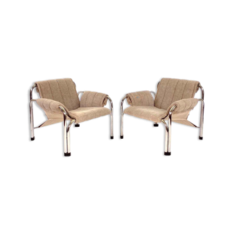 Fauteuils vintage modèle t2403 by viliam chlebo pour kodreta myjava