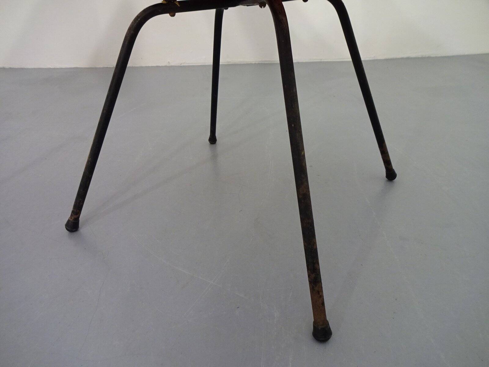 Set of French Fiberglass Side Chairs, 1960s