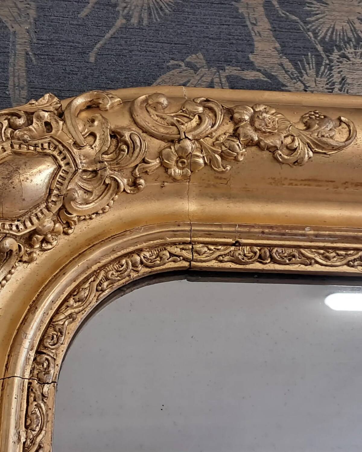 Louis Philippe period mirror 139 x 85