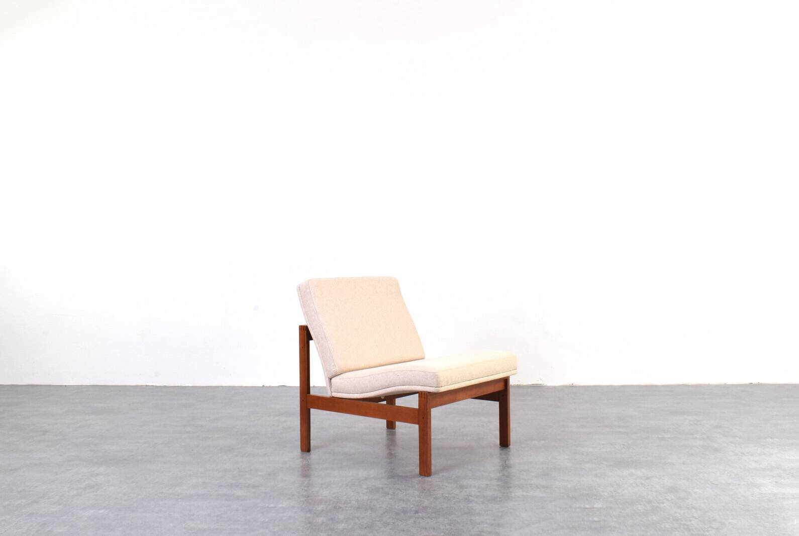 Teak Lounge Chair by Ole Gjerløv-Knudsen & Torben Lind for France & Son