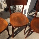 Set of 3 baumann bistro chairs