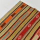 5x9 Pale Orange Kilim Rug, Natural Dyes, Hanknotted Wool Rug, 163x282Cm