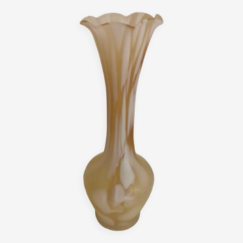 Soliflore vase opaline