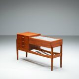 No. 36 teak planter by Arne Wahl Iversen for Vinde Møbelfabrik