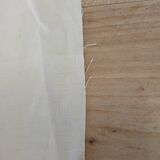 Pure linen canvas sheet/tablecloth/curtain "Blue flower"