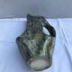 Former pitcher ceramics enameled grey