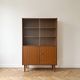 Vintage 1960s wooden display cabinet